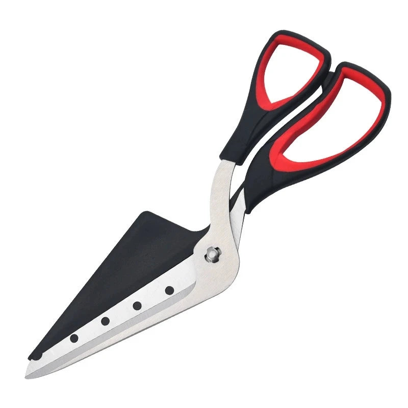 Professional Pizza Scissors Detachable Sharp Stainless Steel Blade Pizza Cutter Scissors Easy Cutting Pizza Spatula Slicer Tools