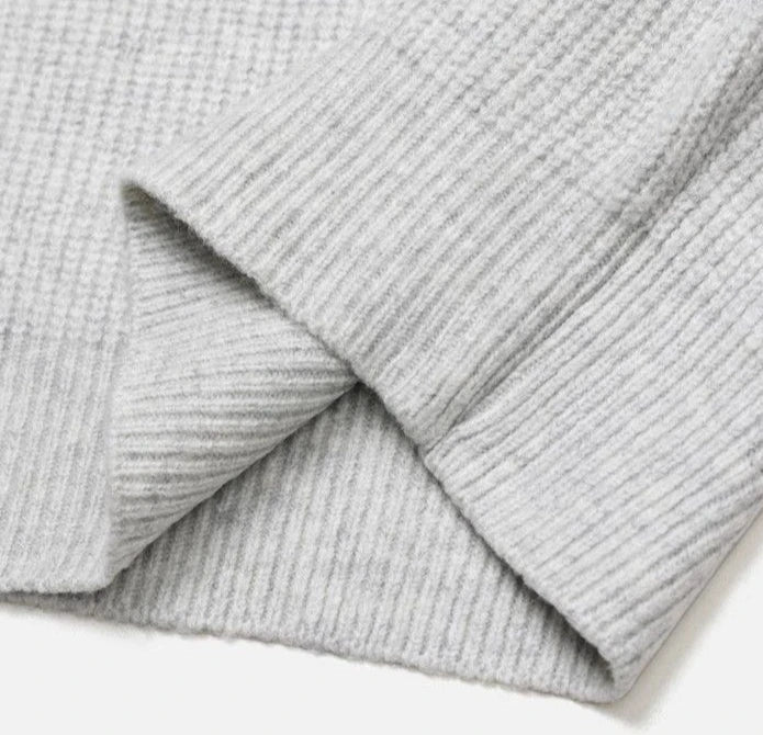 Men's Hooded Sweatshirt Knitting Solid with Zipper Male Hoodie Clothing Deals Cotton 90s Vintage Luxury Y2k Emo Tops Simple Warm