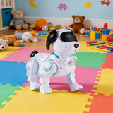 RC Robot Dog Electronic Stunt Pet Interactive Touch Programmable Smart Walking Dancing Kids Birthday Gift for Kids Boys Girls