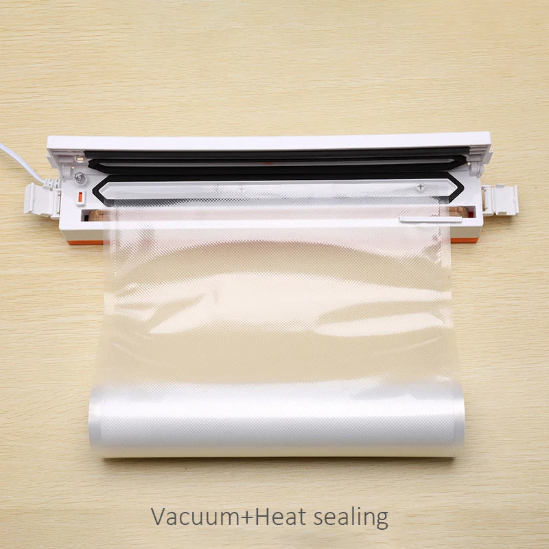 Household Food Saver Vacuum Bag Storage Bags Machine Film Sealer Vacuum Packer Saran Wrap Food Fresh Long Keeping 1 Roll