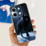 For Xiaomi Redmi Note 13 4G Case Cute Cat Butterfly Cover Soft Silicone Phone Case For Redmi Note 13 Pro Plus Note13 Full Bumper