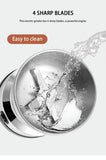 Electric Coffee Bean Grinding Grinder Multipurpose Kitchen Cereal Nuts Beans Spices Grains Grinding Tool for Home Office Outdoor