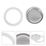 Coffee Rubber Sealing Ring Gasket Washer Gasket Replacenent Cups Rings For Moka Pot Espresso Coffee Makers Kitchen Supplies
