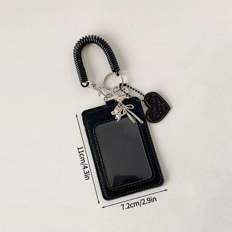 Idol Photocard Holder Photo Album pc holder kpop Protector Sleeves Keychain for Bag Poka Supplies Photo Decoration Cardholder