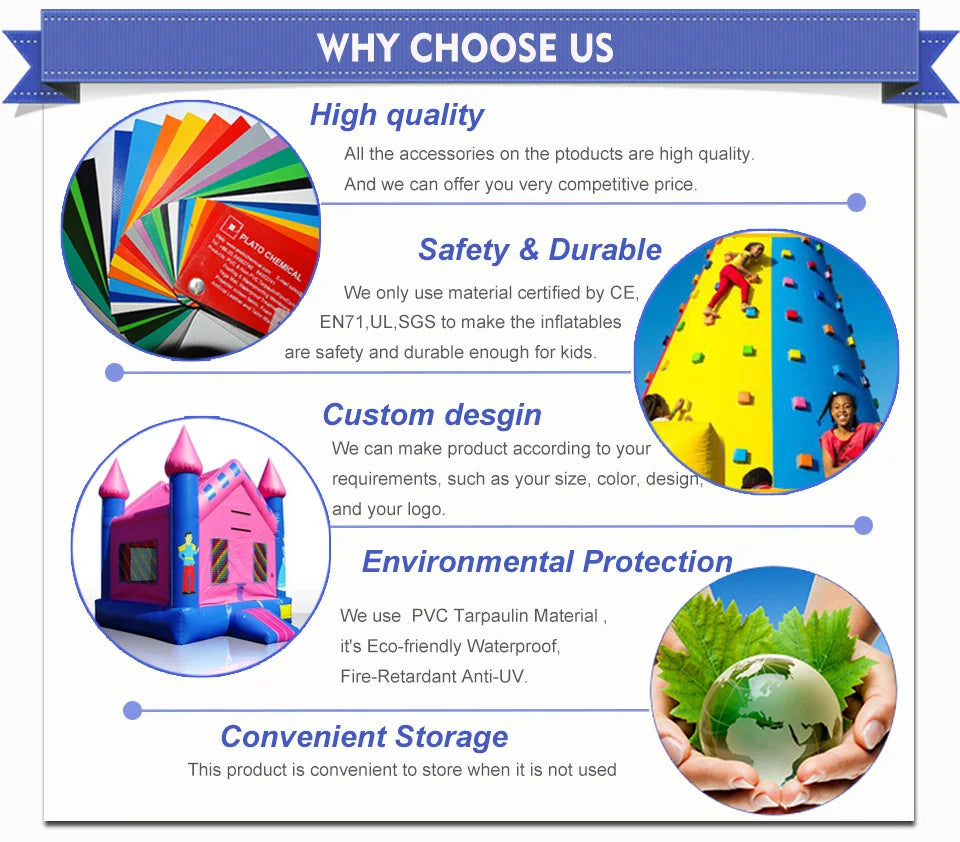 PVC tarpaulin Inflatable Slides Commercial inflatable playground slides inflatable slide toys for children