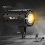 SH 115/135W LED COB Video Light Photography Lamp With Tripod Softbox Remote Control Video Light For Skit Video Photography