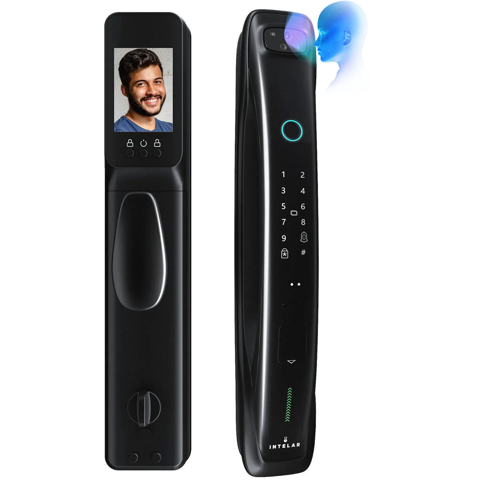 X3 Tuya Wifi 3D face recognition Electronic lock biometrics Fingerprint Lock Smart Door Lock Key Card NFC Camera Electronic Lock