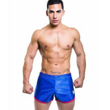 Comfortable home simulation silk home pants, men's shorts home pants, fitness boxer shorts, pajama pants D6201