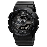 SKMEI World Time LED Light Digital Electronics Watches For Men Women Sports Quartz Watch Waterproof Wristwatches Horloges Mannen