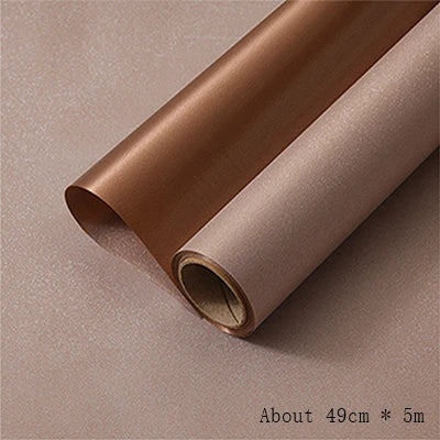 Korean Packaging Film for Flowers, Premium Waterproof Floral Wrapping Paper, Flower Shop Flower Packaging Materials