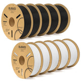 ELEGOO 2KG/4KG/5KG/10KG 1.75mm PLA Filament Plastic 3D PLA for EU US