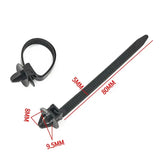 25pcs Self-Locking Nylon Cable Ties Car Hose Fastening Zip Strap Nylon Tie Wrap Cable Fixed Fastener Clips for Automotive