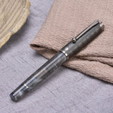 Hongdian N8S Acrylic Fountain Pen EF/F/M//Nib Writing Pen &Converter, Gray, Green, Red