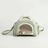 Pet Travel Pet Backpack with Warm and Breathable Anti Loss Backpack Parrot Guinea Pig Nest Pet Supplies Guinea Pig  Bunny Cage