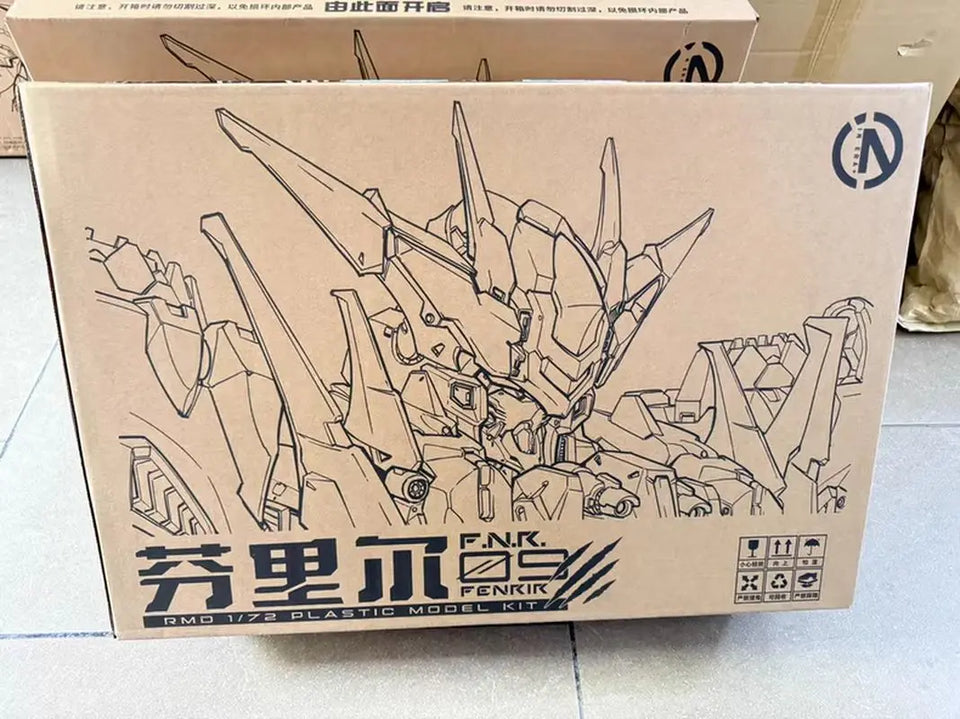 New In Stock IN ERA+ FNR-09 FENRIR Assembling Model Mecha Toys  Infinite Dimension RMD 1/72 PLASTIC MODEL KIT Wolf king