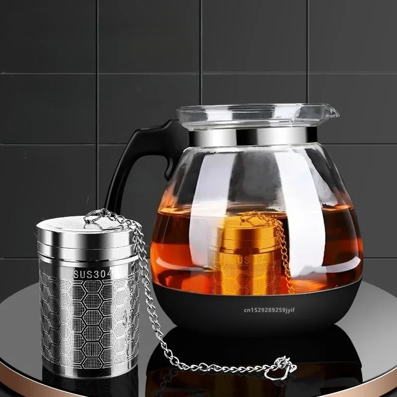 Tea Strainer Stainless Steel Tea Infuser Tea Leaves Spice Seasoning Ball Strainer Teapot Fine Mesh Coffee Filter Teaware