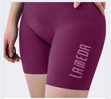 Lameda Bib Pants Shorts Women Cycling Seamless Breathable Cycling Bibs With Comfortable Pad Women's Cycling Shorts
