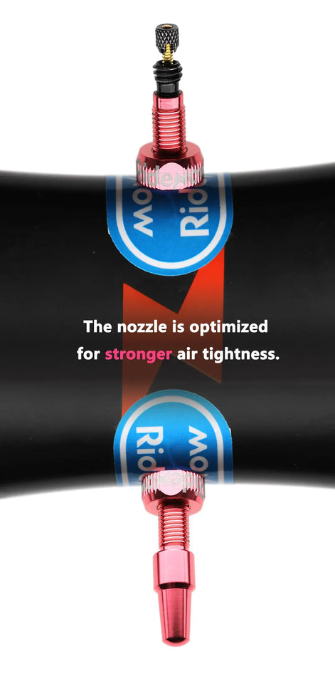 RideNow Metal Nozzle Tpu Inner Tube Removable Valve Cores External Thread Tube 700Cx18-32C/32-47C Road Bike &Gravel Presta Valve