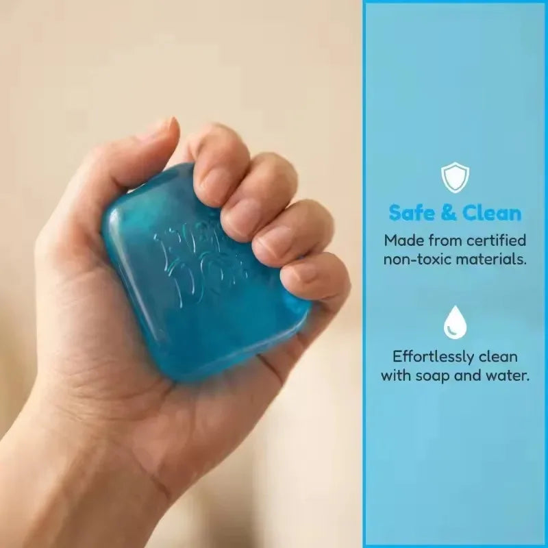 Squishy Schylling Needoh Nice Cube Sensory Toy/// Fidget Squishies Needooh Needoh Anti-Stress Blocks Pressure Relief Toy 스퀴시 말랑이