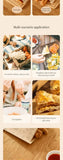 50PCS Greaseproof Paper Bag, Kraft Paper Bag, Food Packaging Bag, Disposable Packaging Baking Paper Kitchen Accessories