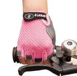 Spring and Summer Breathable Children's Half Finger Cycling Gloves Outdoor Sports Anti Slip and Wear-resistant Protective Gloves