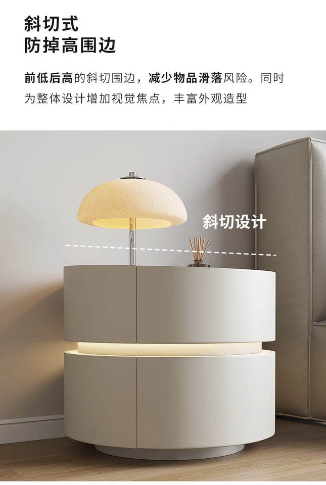 Nightstands Room Cool Stuff Bedroom Multifunction Bedside Table Chest Drawers Home Wood Nordic Cabinet Mesa Bedroom Furniture