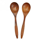 Coffee Handmade Hand-made Catering Scoop Wood Tableware Kitchen Tool Soup Spoon Wooden Spoon Cooking Utensil