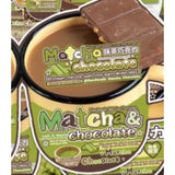 Matcha Chocolate Coffee Small Laminated Sticker Set Pack Best Wish Message Cards Gift Box Gift Bag Packaging Decorative Paper