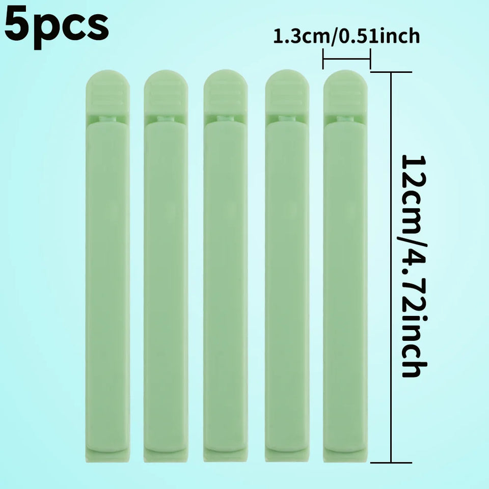 Food Bag Sealing Clips,20 PCS Plastic Bag Sealers Sticks Clips, for Snack Coffee Potato Chip Food Storage, 12cm