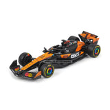 Bburago 1:64 McLaren F1 2025 MCL39 #4 Lando Norris #81 Oscar Piastri car model series children's Christmas boy gift toys