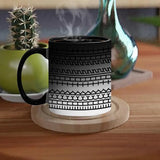 11oz Magic Mugs With Hidden Message Text - Heat Sensitive Color Changing Cup, Funny Hidden Message Coffee Mug Gifts