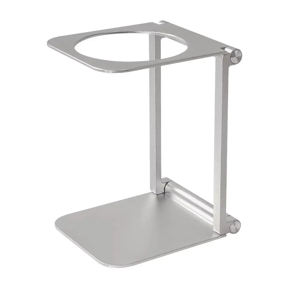 Stainless Steel Coffee Drip Holder Foldable Lightweight Espresso Machine Bracket Compact Size Space-saving Coffee Dripper Rack