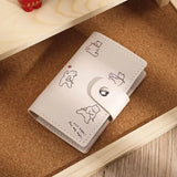 10 Slots Card Holder Business Card Photocards Holder Kawaii Credit Bank Card Case Portable Cash Clutch Wallet Desk Organizer