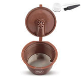 5.4*3.5CM Food Grade PP Reusable Coffee Capsule Pods For Dolce Gusto Refillable Filters Crema Espresso Capsules Cup Kitchen Tool