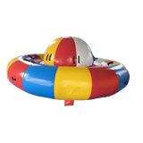 Commercial Boat Inflatable Water Toys Ride Spinning Towable Inflatable Water Tube Sports UFO Toy for Adults and Kids