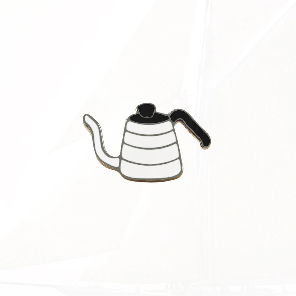 for Barista Vintage Rose Tea Latte Americano Pines Coffee Machine Mini Coffee Bean Badge Jewelry Coffee Collection Enamel Pins