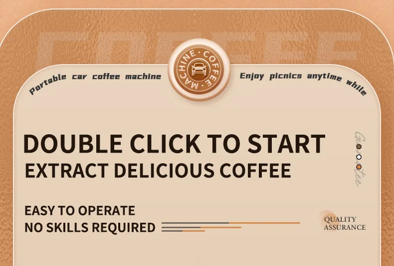 Electric Portable Coffee Machine Capsule Ground Coffee Brewer Suitable for Coffee Powder And Coffee Capsule - Coffee Maker
