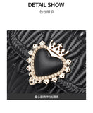 Women's Bag Fashion Lock Shoulder Square Women Handbags Casual Simple Handheld Diagonal Straddle Bag Shopping Messenger Bag