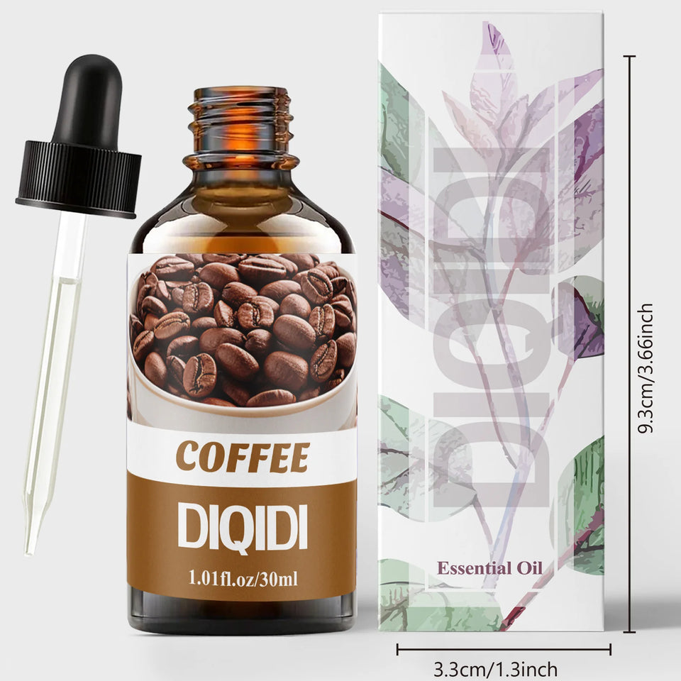 Coffee essential oil, rich flavor, high-quality liquid sesame oil, home aromatherapy essential oil, multifunctional essential oi