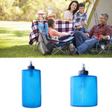 1000/2000ML Ultralight Foldable Water Bag Water Bottle Outdoor Sport Camping Running Hiking Bicycle TPU Soft Flask Water Bag New
