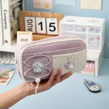 High Quality Nine Layer Pen Bag Large Capacity Multifunctional Pencil Case Dirt-proof Stationery Organizer Students