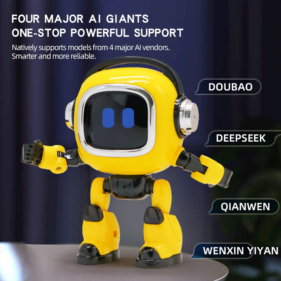 Intelligent AI Robot Large Model AI Intelligent Dialogue Children's Voice Storyteller Early Educational Desktop Toy