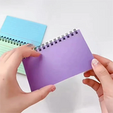 1 pcTearable Page Spiral Notebook – Practical Lined Journal Office & Home Stationery