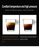 Italian Expresso Coffee Machine Dolce Milk Frother Home Appliances Electric Foam Cappuccino Coffee Maker Semi Automatic Sonifer