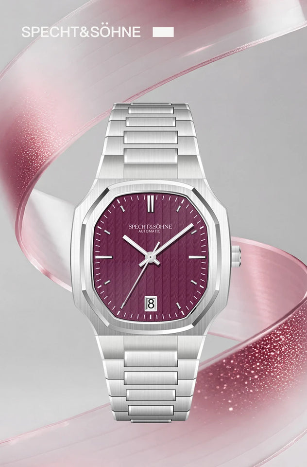 New Arrivals Specht&Sohne Watch 37MM Automatic Watches For Men Japan 8215 Movt Sapphire Crystal Stainless Steel 50M Waterproof