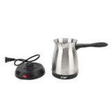 Electric Coffee Maker Electric Coffee Pot Ergonomic Handle 600ML Stainless Steel Turkish Coffee Maker Kettle for Home