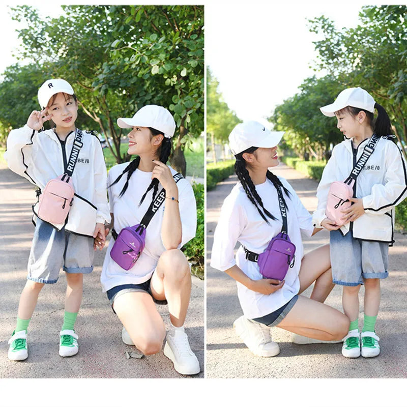 small chest bag women travel mobile phone bag outdoor Sports bag for men mini sling shoulder bag female messenger bag girl gift