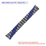 1~100m New Braided Cable Sleeve 4 8 12mm Flexible PP Cotton + PET Yarn Harness Sheath Dust Proof Wire Sleeving Protection Wrap