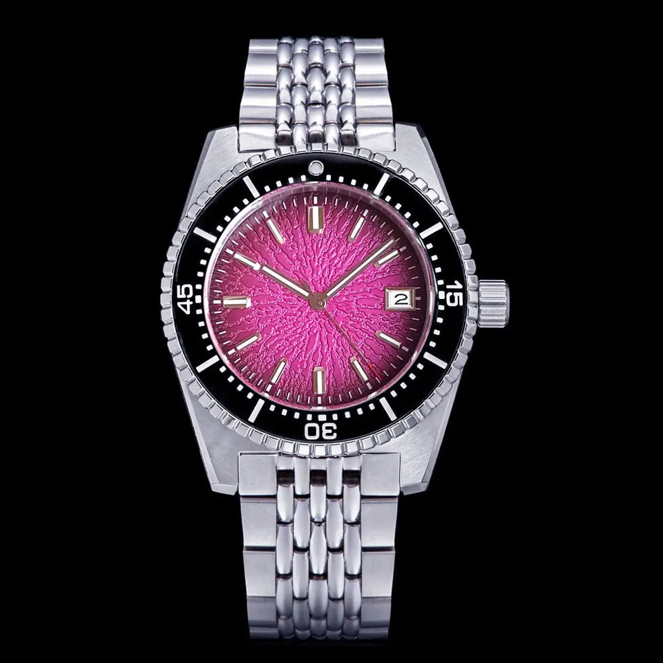 Tandorio 62MAS Style NH35A Automatic Watch For Men 200M Waterproof Diving Mechanical Watches Sapphire Glass Luminous New