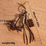 Woven Rope Bag Pendant Designer Creative Keychain Handbag Accessories Bag Charms For Women And Girl Gift